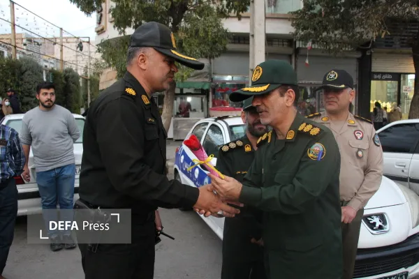 دیدار نیروی انتظامی