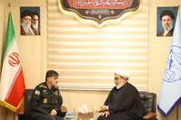 دیدار فرمانده کل انتظامی کشور با رئیس سازمان قضایی نیرو‌های مسلح