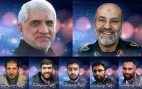 فیلم/ چهلمین روز آسمانی شدن سردار شهید محمدرضا زاهدی و همرزمانش