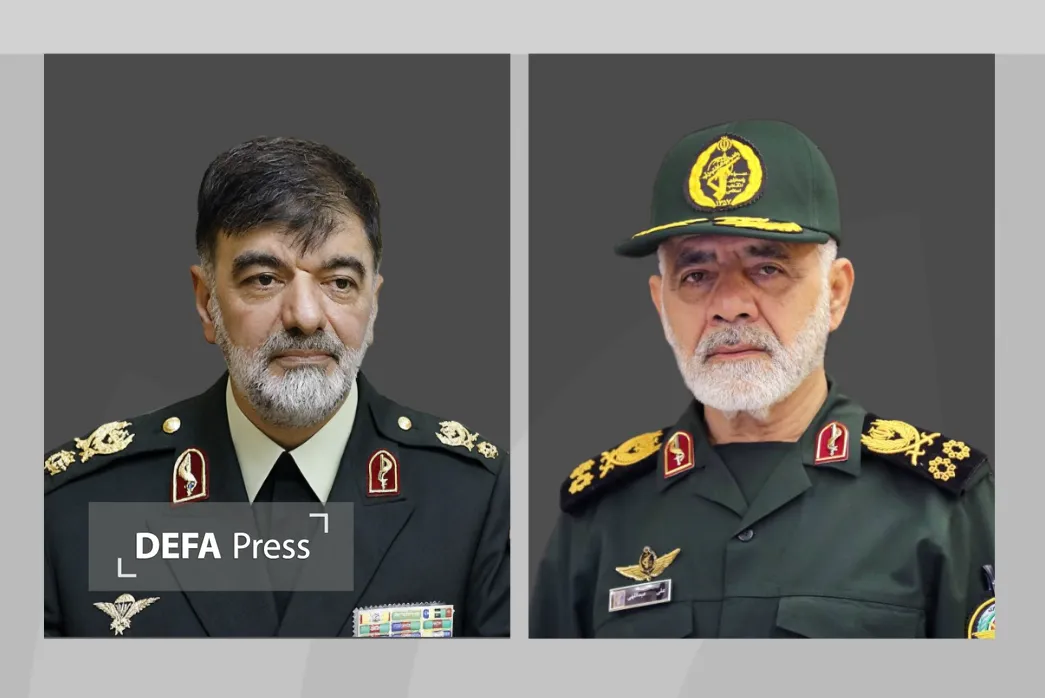 سرلشکر عبداللهی و سردار رادان