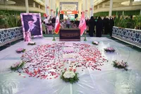 تصاویر/ برگزاری مراسم چهلمین روز خاکسپاری رهبر شهید در زنجان