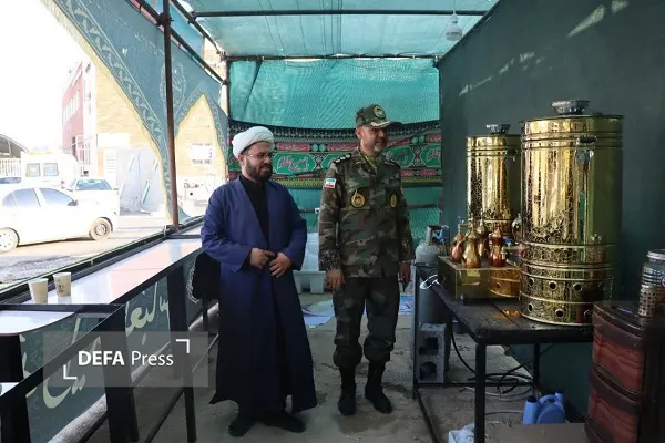 موکب اربعین تیپ 181 زرهی