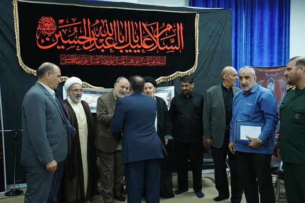 آئین تکریم و معارفه مسئول هیأت رزمندگان اسلام استان لرستان برگزار شد
