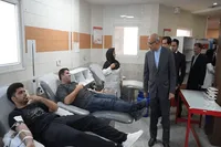 ۵۷۵۶ واحد خون اهدایی در کرمانشاه طی جنگ رمضان