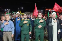 فیلم/ همدان در سوگ و بدرقه «آقای شهید ایران»