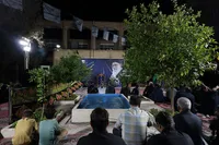 تصاویر/ برپایی خیمه هنر در یزد
