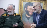فیلم/ دیدار جمعی از فرماندهان و پیشکسوتان دفاع مقدس با خانواده شهید بروجردی