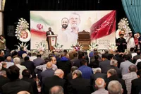 مراسم گرامیداشت شهید لاریجانی و فرزندش در تهران برگزار شد
