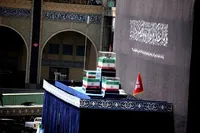 تصاویر/ وداع حماسی مردم با پیکر مطهر رهبر شهید انقلاب