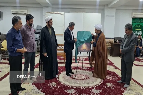 رونمایی از پوستر نمایش آئینی «در آغوش خورشید» در فریدونکنار+ تصاویر