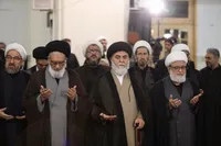 مراسم خطبه‌خوانی به مناسبت شهادت حضرت معصومه(س)