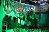 تصاویر/ روضه خوانی ماه صفر در روستای مدرسی یزد