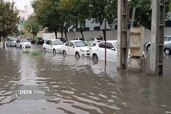 بارش سیل‌آسا مازندران را تعطیل کرد+ تصاویر