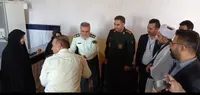 دیدار مسئولین شهرستان باروق با خانواده معظم شهدا