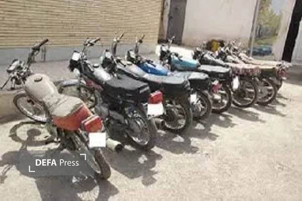 توقیف ۱۵ دستگاه موتورسیکلت فاقد پلاک در شاهرود