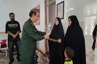 سرهنگ مرغزاری: پرچمی که امام راحل برافراشت شهدا در اهتزاز نگه داشته‌اند+ تصاویر