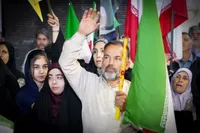 تصاویر/ مردم زنجان همچنان در مدار ولایت‌مداری