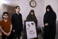 دیدار جمعی از اصحاب رسانه با خانواده شهید بهرام‌نژاد