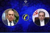 تماس تلفنی وزرای امور خارجه ایران و روسیه