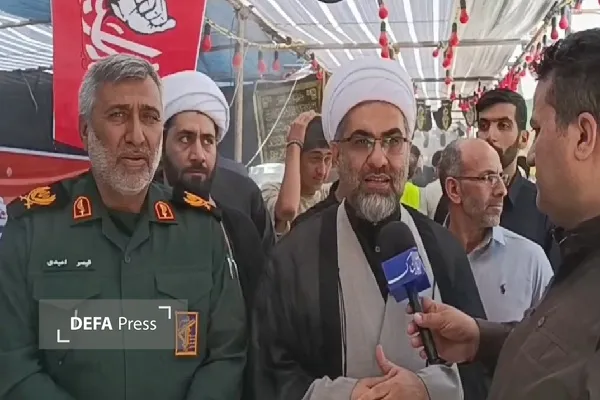 مرز باشماق جلوه‌گاه وحدت شیعه و سنی در خدمت به زائران اربعین است