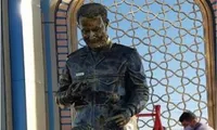 رونمایی از یادمان سردار  شهید «قاسم سلیمانی» در شهر شریف آباد