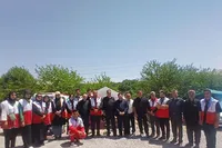 خدمات رسانی مواکب هلال احمر مراغه به بیش از ۲ هزار نفر