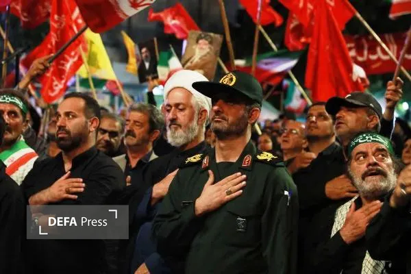 وداع باشکوه مردم دیار علویان با پیکر مطهر شهید «محمد اکبرزاده» + تصاویر