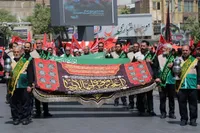 تصاویر۱/ کاروان غم سالروز شهادت امام رضا (ع) در اراک