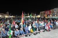 فیلم/ چهارمین یادواره شهدای غرب خون در حسینیه ایران