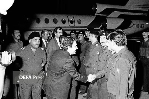 منافقین از فزانسه به عراق