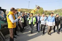 نیرو‌های شهرداری سنندج برای مقابله با شرایط بحران آماده‌باش هستند