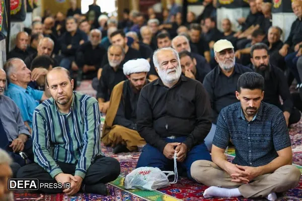 مراسم شب هفت سرتیپ دوم پاسدار شهید والامقام موسویان عصر امروز شهر ناراق مسجد جامع