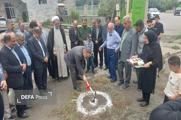 کلنگ احداث یادمان شهید گمنام در روستای «گل‌افرا» بندرگز به زمین خورد/ تبدیل یادمان‌ها به «قطب فرهنگی»؛ اولویت اصلی