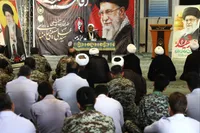 برگزاری مراسم بزرگداشت رهبر شهید انقلاب در ستاد نیروی پدافند هوایی ارتش