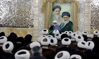 تصاویر/ مراسم گرامیداشت استاد شهید مطهری و نکوداشت اساتید حوزه علمیه خراسان