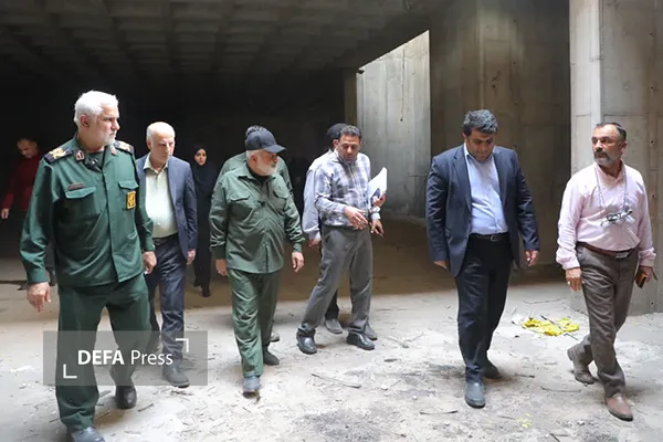 بازدید استاندار خوزستان از موزه دفاع مقدس