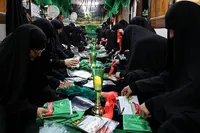 آغاز دوخت ۹ هزار دست لباس شیرخوارگان حسینی در خیاط‌خانه حضرت رضا (ع)