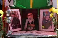 مراسم گرامیداشت دانش‌آموزان شهید «محمدمهدی حسینخانی» و «امیرمحمد احمدی» در کرمان+تصاویر