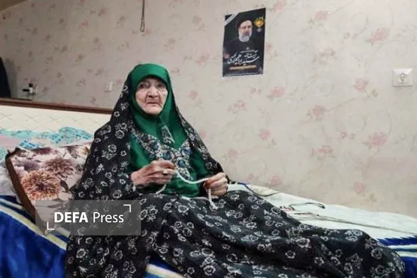 مادر شهید آیت‌الله رئیسی