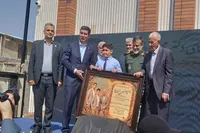 مدرسه «پدر» در فتح‌آباد بوئین‌زهرا افتتاح شد