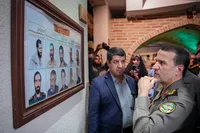 بازدید سردار کارگر از موزه دفاع مقدس و مقاومت همدان