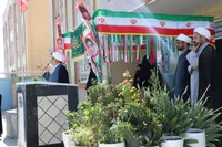 تصاویر/ برگزاری آیین زنگ مهر و مقاومت در خراسان شمالی
