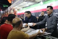 خدمت بی منت جامعه ورزش خوزستان در مرز‌ها به زائران کربلا