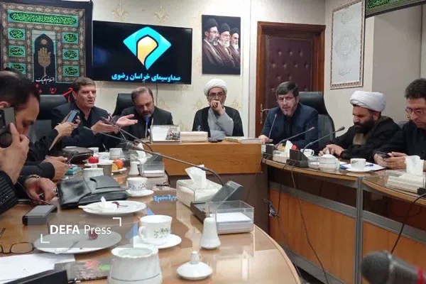برگزاری جلسه قرارگاه فرهنگی دهه پایانی ماه صفر در صداوسیمای خراسان رضوی برگزاری جلسه قرارگاه فرهنگی دهه پایانی ماه صفر در صداوسیمای خراسان رضوی