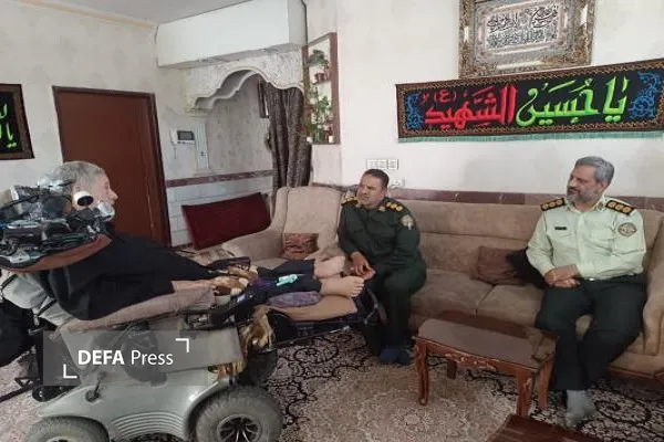 جانباز سرافراز «غلامحسین صفایی»