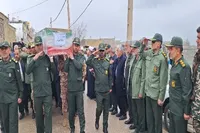 تصاویر/ مراسم تشییع پیکر شهیدان «یزدان منش» و «امیریان» در یاسوج
