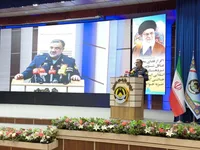 فیلم/ اختتامیه جشنواره فضای مجازی ویژه تولیدات نیروی هوایی ارتش