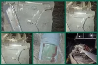 انهدام موشک کروز دشمن آمریکایی در آسمان رودبار جنوب
