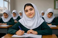 «فریماه» دختر ایران؛ فرشته شهید کُردستانی مدرسه شجره طیبه میناب + فیلم