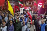 فیلم/ قرار ۱۶۹ مردم تنکابن در شب‌های میدان